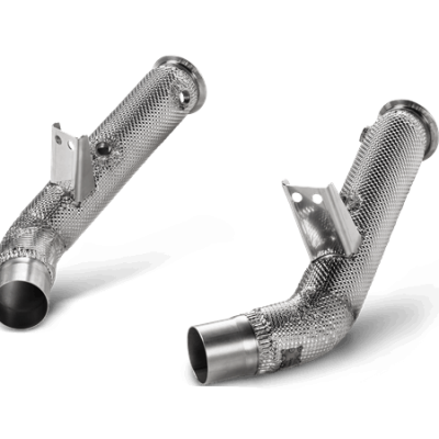 Akrapovic Downpipe Set w/o Cat (SS) ALFA ROMEO GIULIA QUADRIFOGLIO