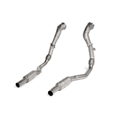 Akrapovic Downpipe / Link pipe set (SS) RS 6 AVANT (C8)/RS 7 SPORTBACK (C8)