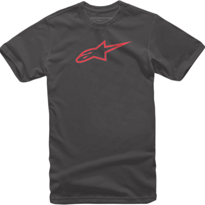 Тениска ALPINESTARS TEE AGELESS BK/RD