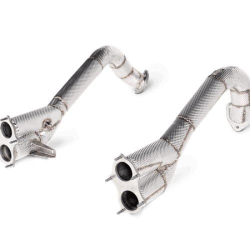 Akrapovic Link pipe set (Titanium) PORSCHE 718 CAYMAN GTS 4.0 / BOXSTER GTS 4.0