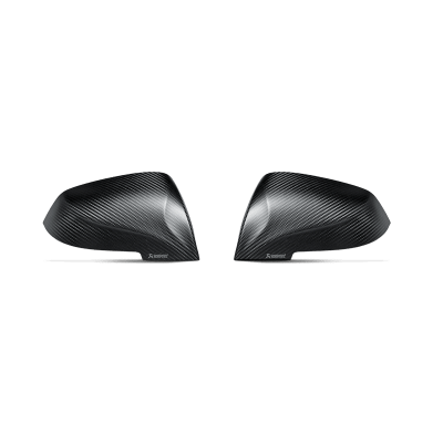 Akrapovic Carbon Fiber Mirror Cap Set - Matte