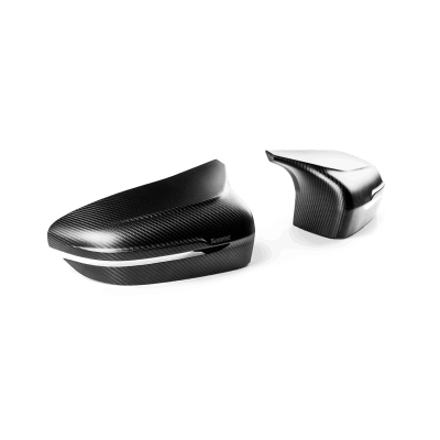 Akrapovic Carbon Fiber Mirror Cap Set - Matte