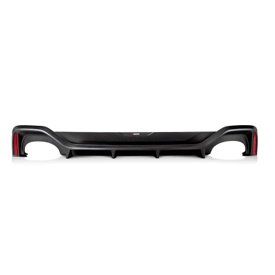 Akrapovic Rear Carbon Fiber Diffuser - Matte