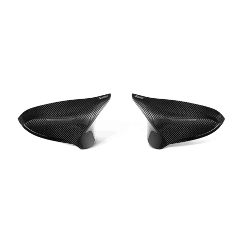 Akrapovic Carbon Fiber Mirror Cap Set - High Gloss