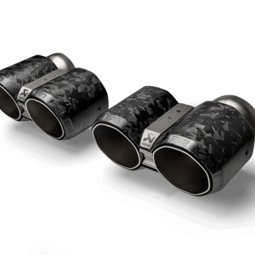 Akrapovic Tail Pipe Set (Chopped Carbon) BMW M3 (G80, G81) / M4 (G82, G83)